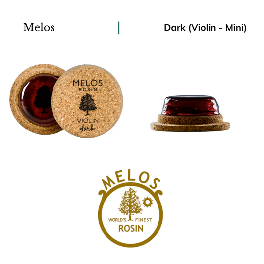 Melos Rosin Violin - Dark Mini