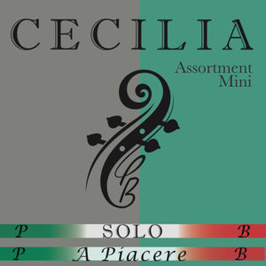 CECILIA Solo / A. Piacere Formula Rosin: Mini Size 24 Piece Assortment